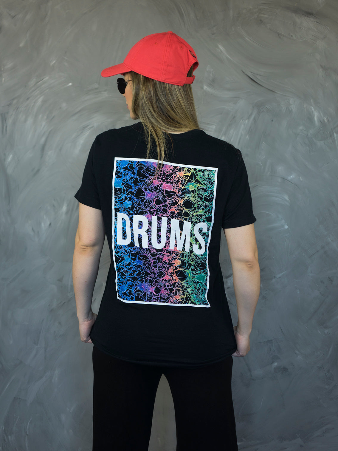 Camiseta Drums Neon