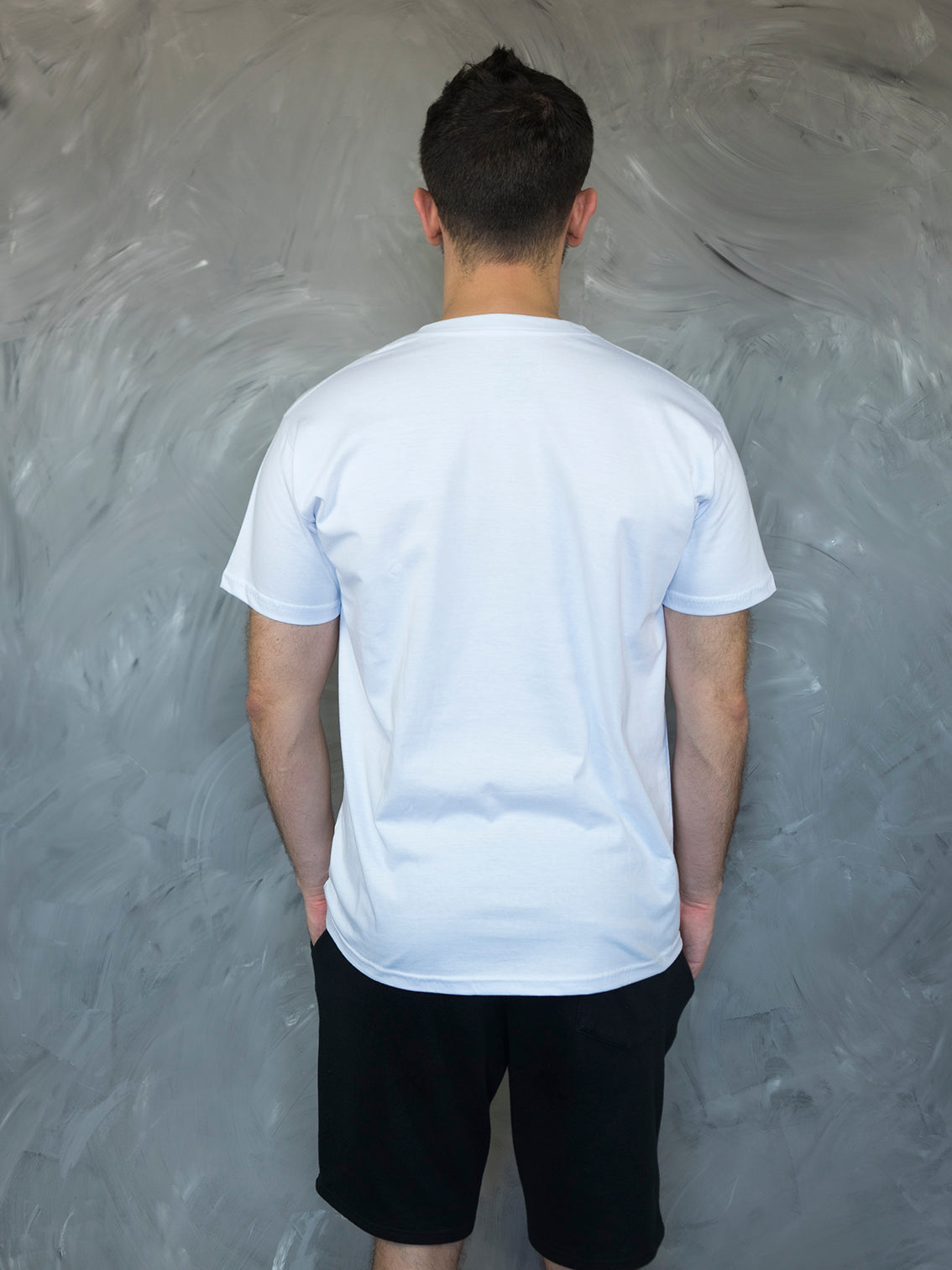 Camiseta BDrum Derretida Branca